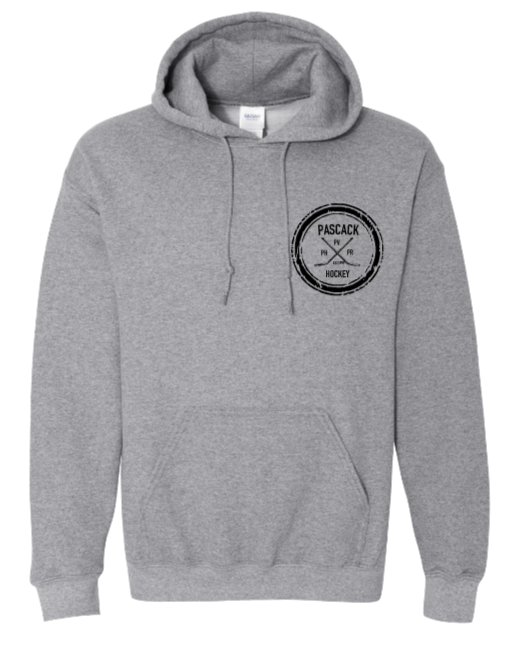 PASCACK HOCKEY CIRCLE LOGO HOODIE
