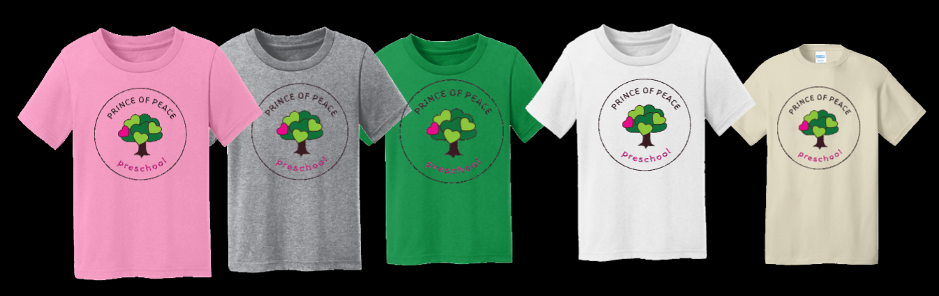 PRINCE OF PEACE PRESCHOOL TSHIRT ADULT