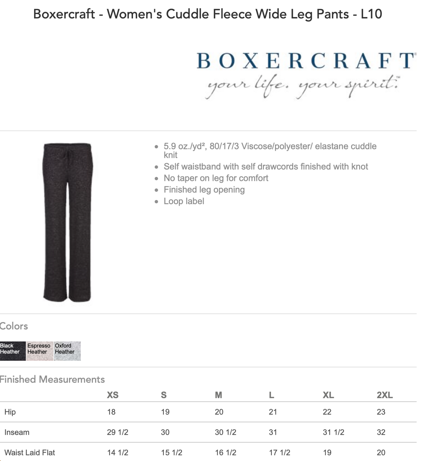 PASCACK VALLEY CUDDLE PANTS