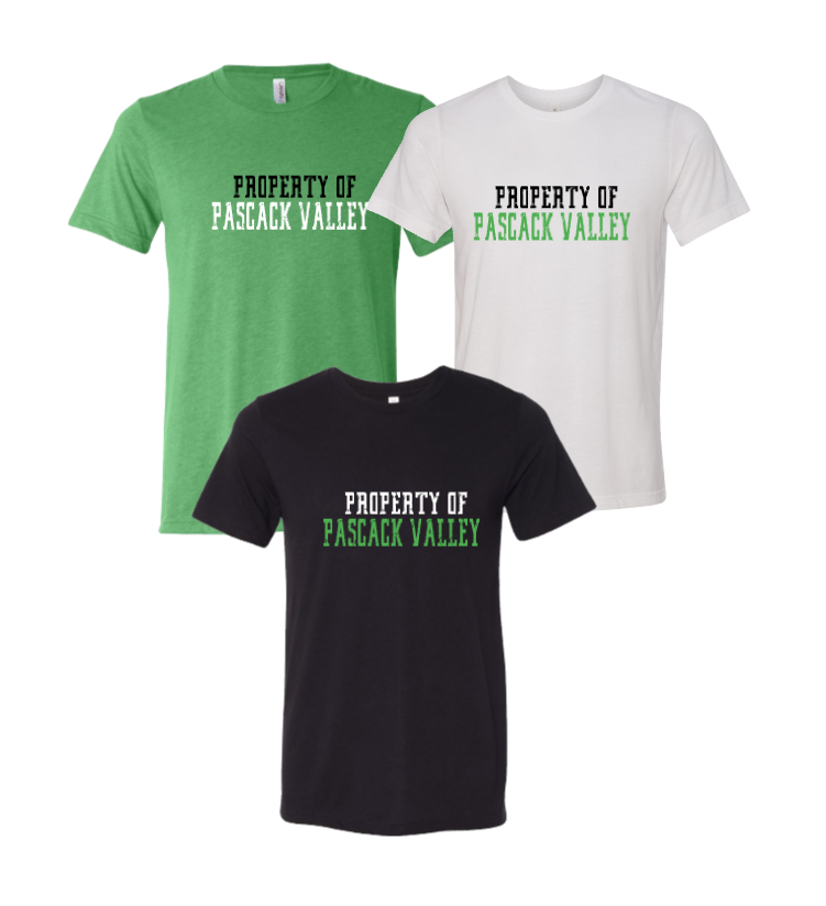 PASCACK VALLEY PROPERTY OF TRI BLEND TSHIRT