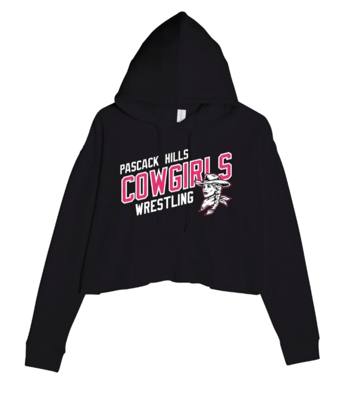 PASCACK HILLS WRESTLING CROP HOODIE