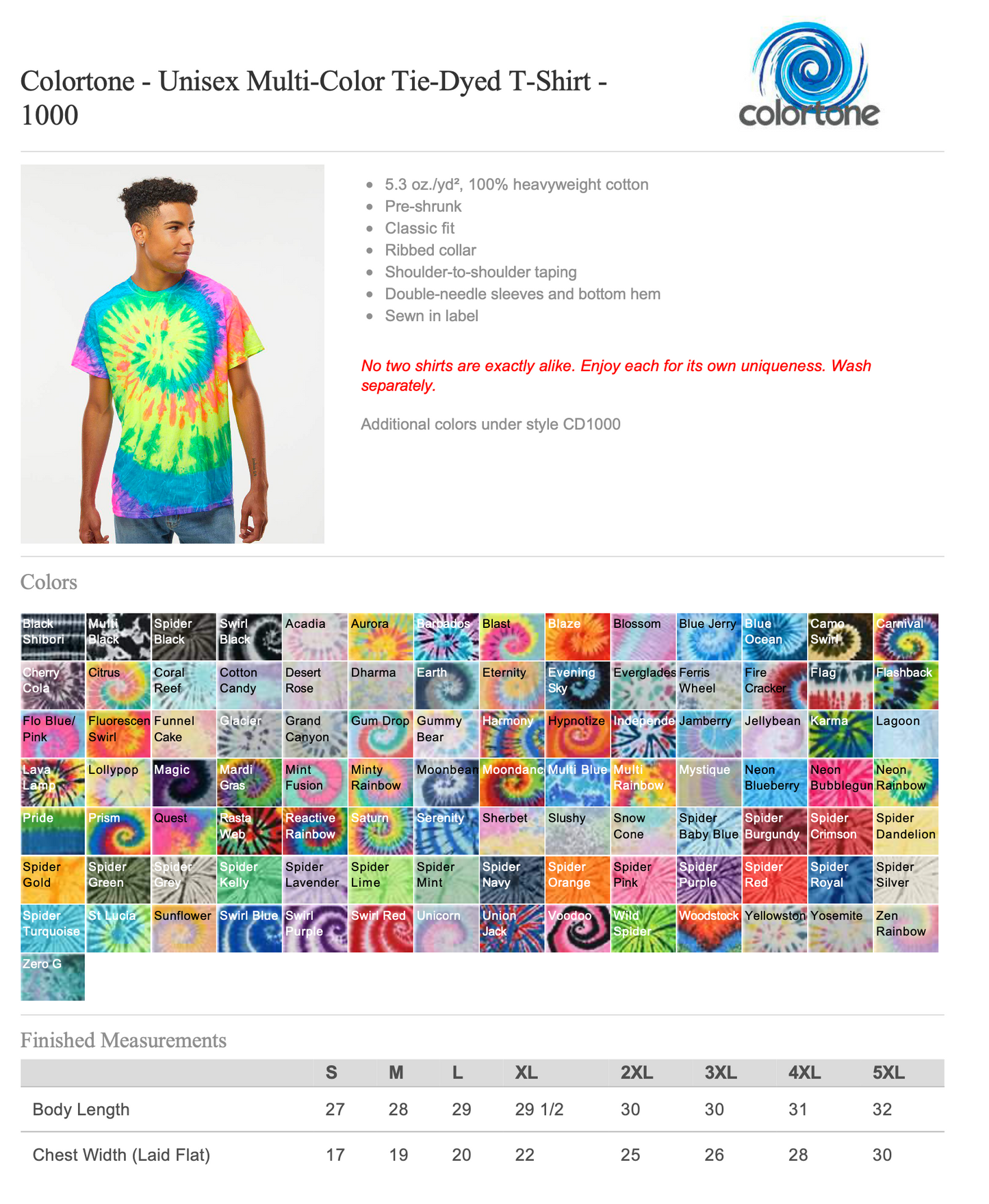 PEQUANNOCK TIE DYE TSHIRT