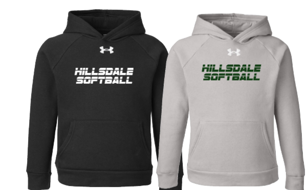 HILLSDALE UNDER ARMOUR HOODIE BASEBALL/SOFTBALL