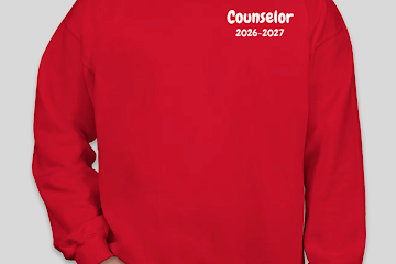 PV CAMP RASPBERRY RED TSHIRT/HOODIE/CREW COUNSELOR 2026