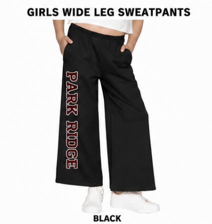 PARK RIDGE GIRLS WIDE LEG SWEATPANTS