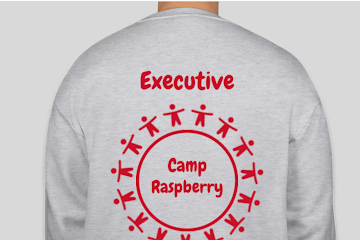 PV CAMP RASPBERRY EXECUTIVE GREY TSHIRT/ HOODIE/CREW EXECUTIVE 2026