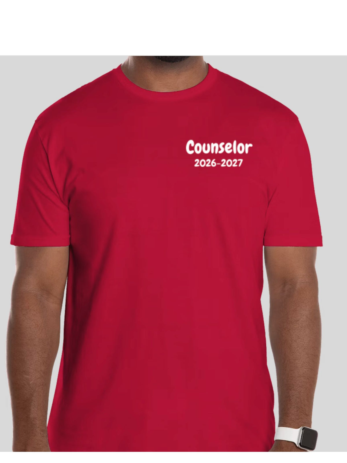 PV CAMP RASPBERRY RED TSHIRT/HOODIE/CREW COUNSELOR 2026
