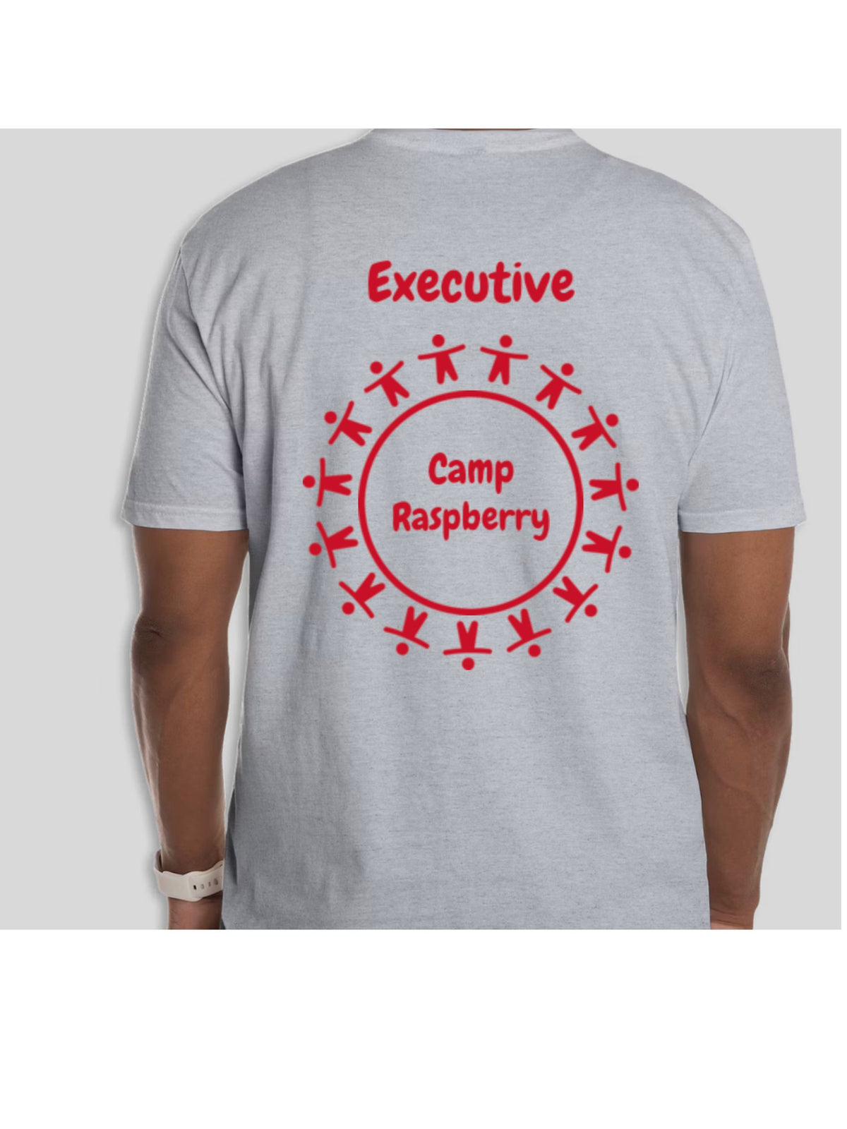 PV CAMP RASPBERRY EXECUTIVE GREY TSHIRT/ HOODIE/CREW EXECUTIVE 2026