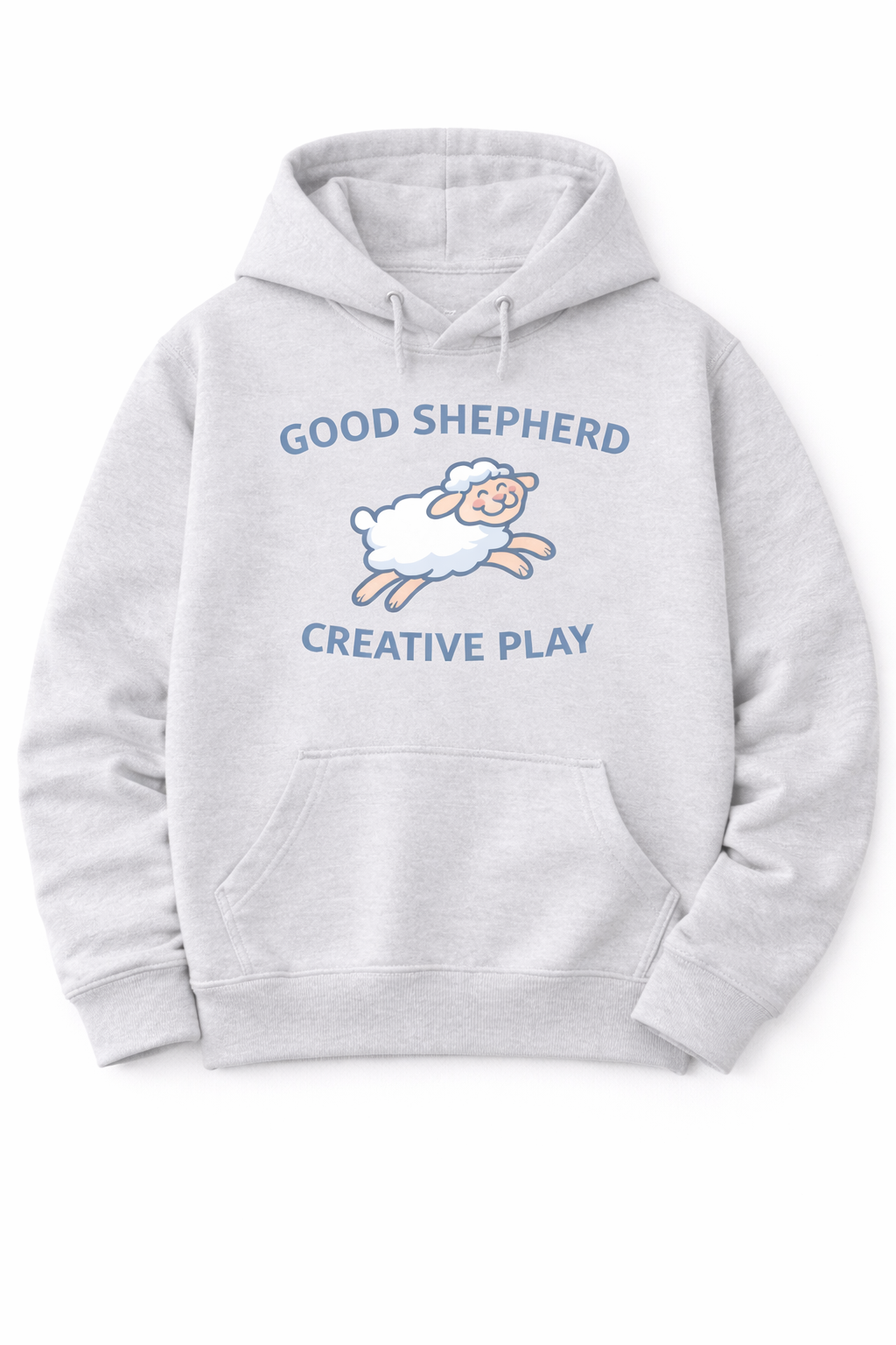 GOOD SHEPHERD GREY HOODIE