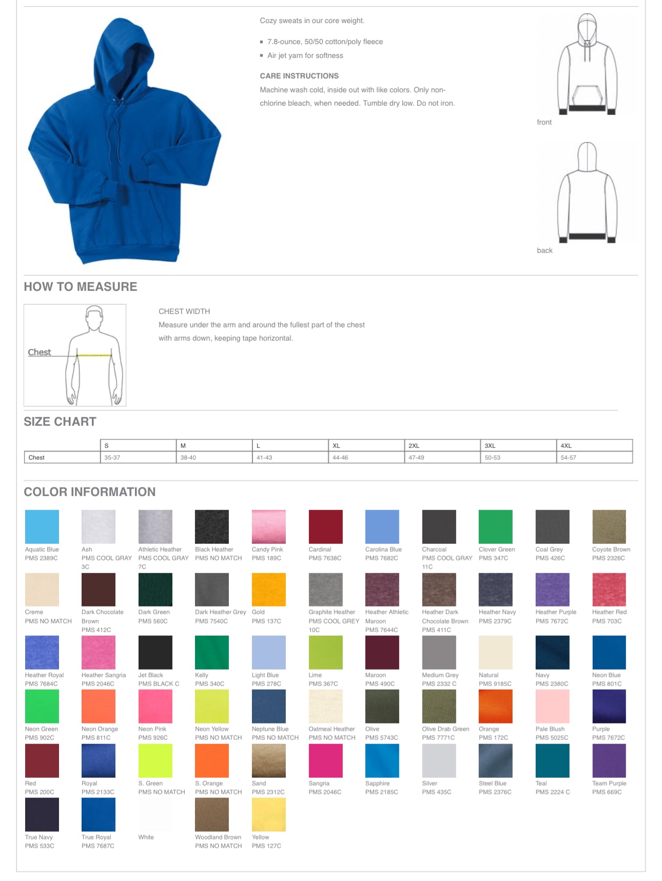 HILLSDALE HAWKS LABUBU HOODIE