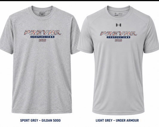 Prevail Baseball Cooperstown shirt