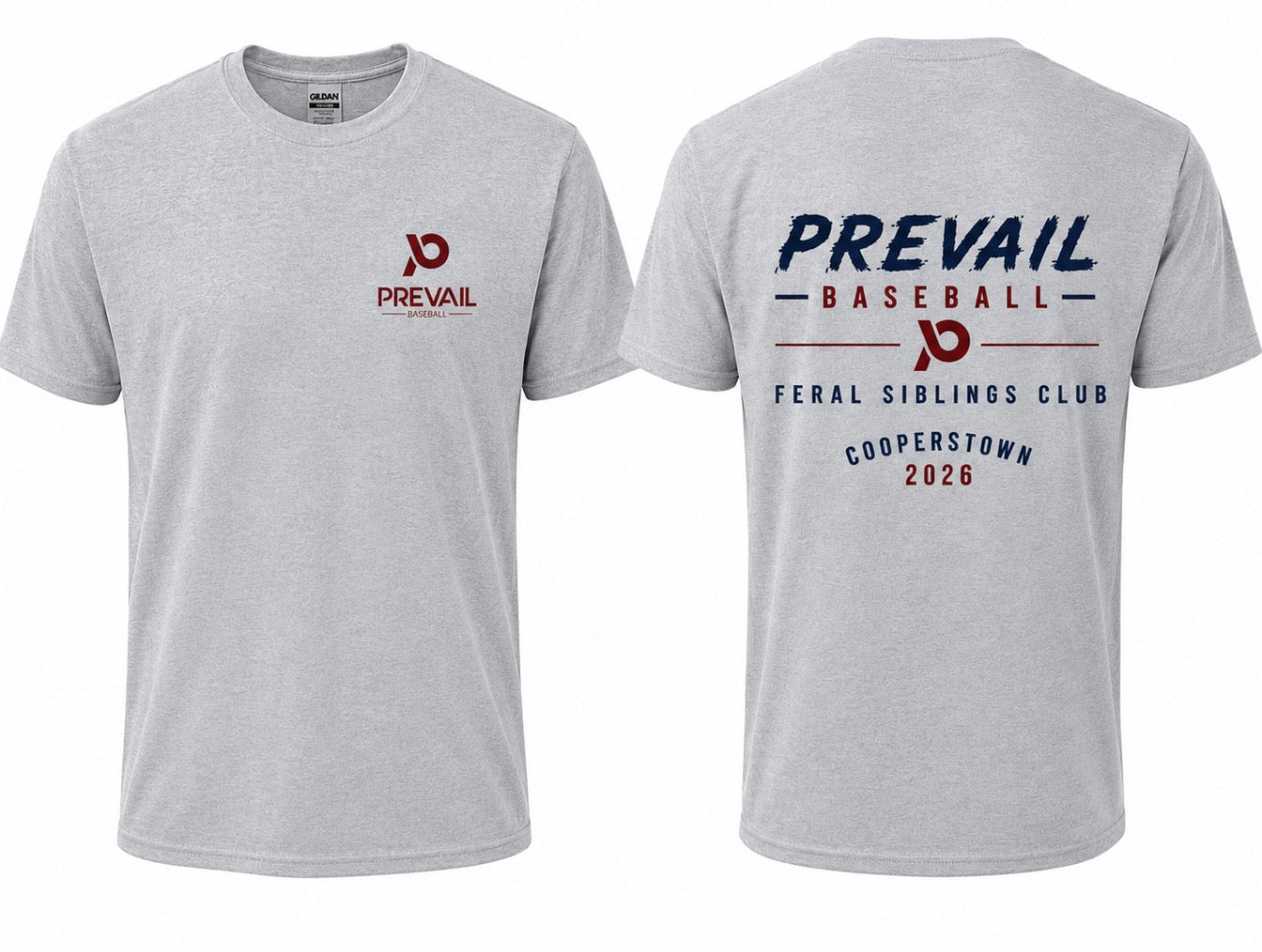 Prevail Baseball sibling 1 shirt