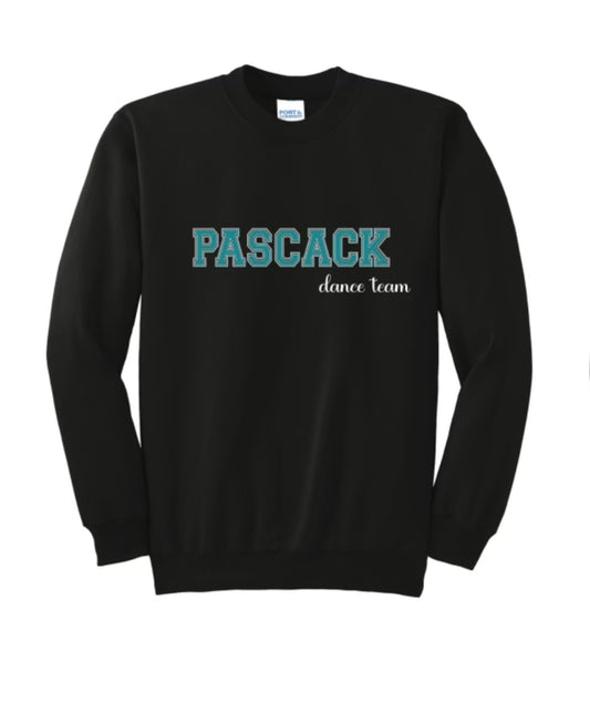 PASCACK DANCE TEAM BLACK CREWNECK