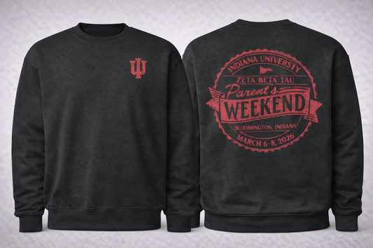 ZBT Parents Weekend Crewneck Sweatshirt