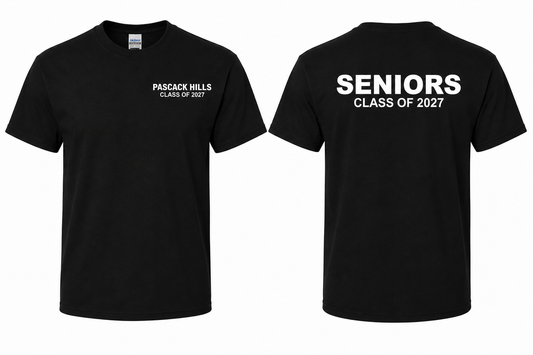 PASCACK HILLS CLASS OF 2027 TSHIRT