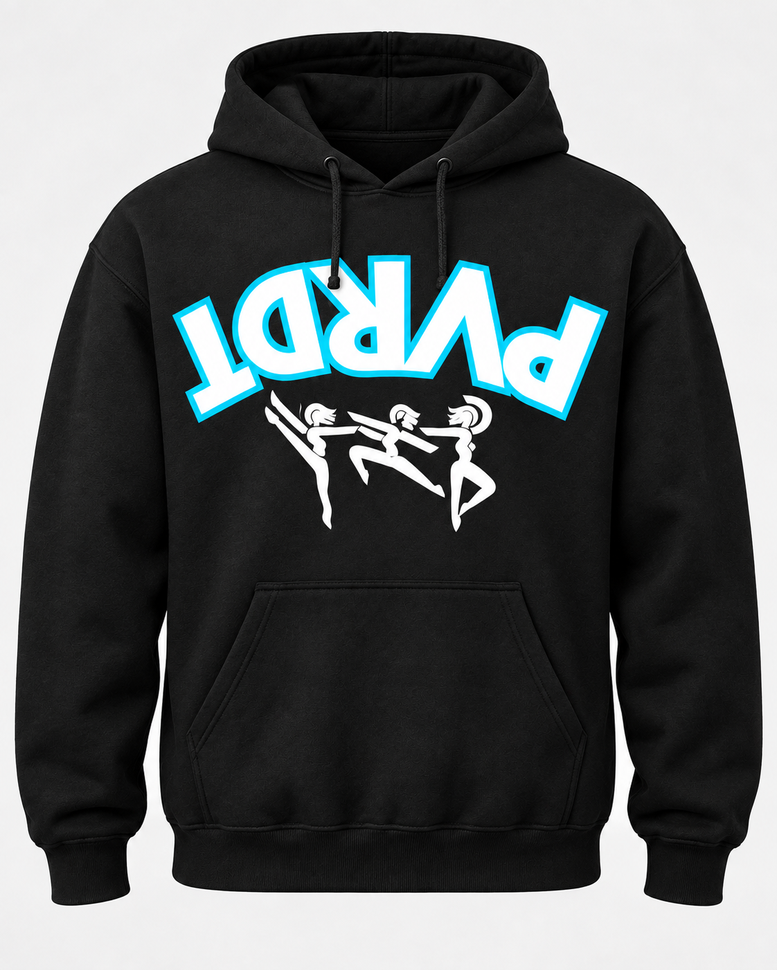 PVRDT UPSIDE DOWN HOODIE