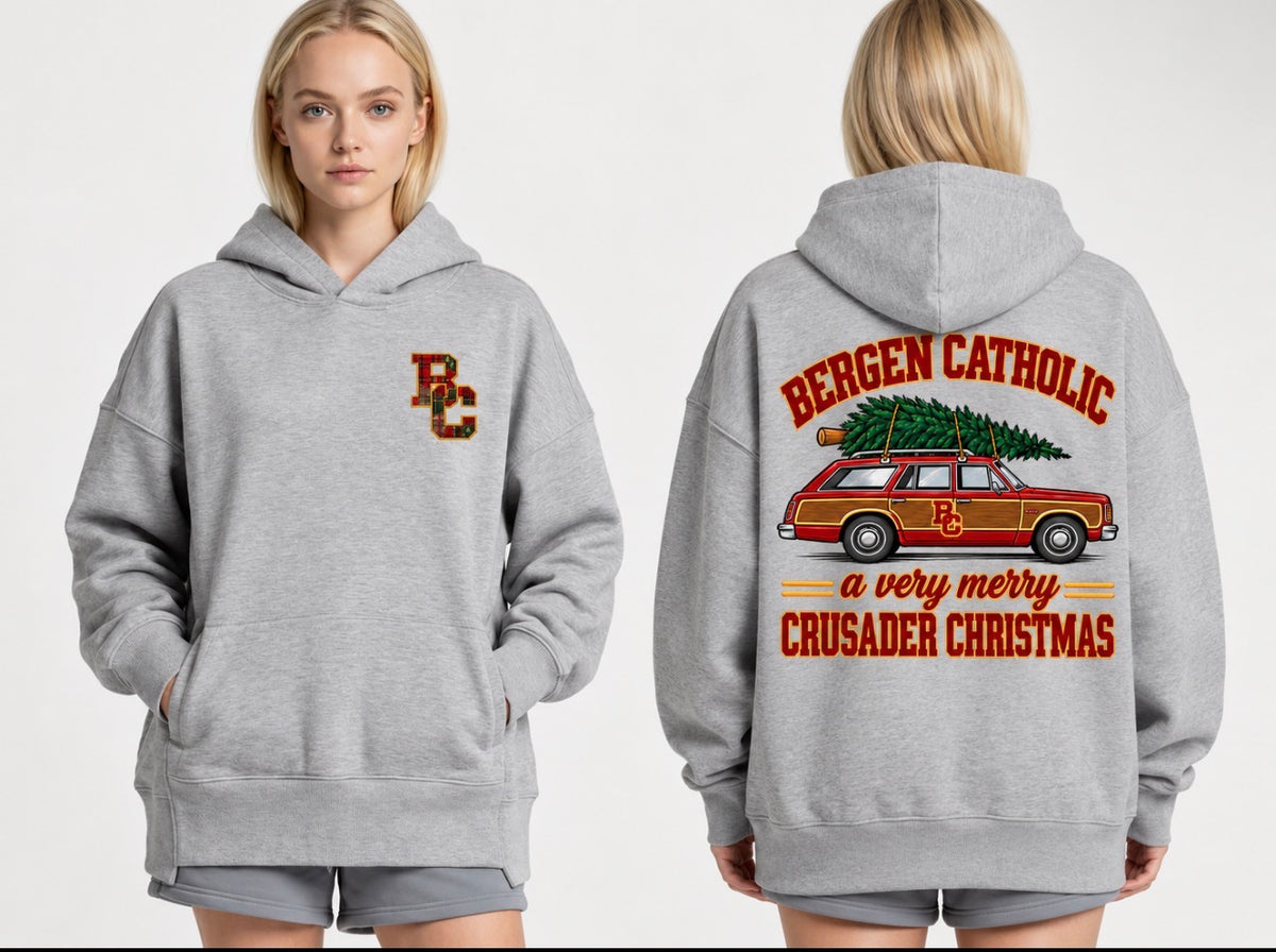 BERGEN CATHOLIC OVERSIZED HOLIDAY SWEATSHIRT