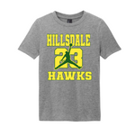 HILLSDALE HAWKS 23 SHIRT TRIBLEND TSHIRT