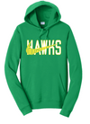 HILLSDALE HAWKS SWOOSH HOODIE