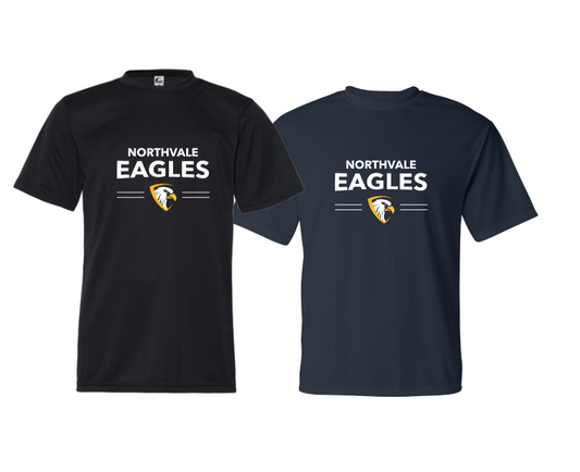 NORTHVALE EAGLES WITH EAGLE TRI BLEND TSHIRT/PERFORMANCE T-SHIRT