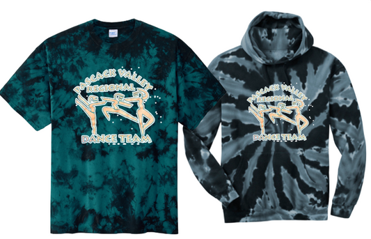 PVRDT TIE DYE TSHIRT/HOODIE