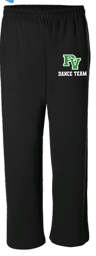 PV/PH DANCE TEAM OPEN BOTTOM SWEATPANTS