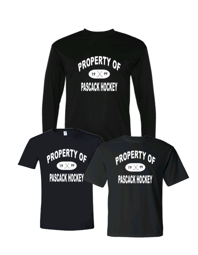 PASCACK HOCKEY PROPERTY OF PERFORMANCE/TRI BLEND