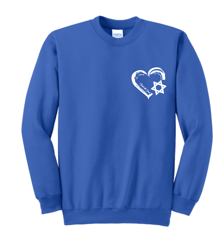 STAND WITH ISRAEL CREWNECK SWEATSHIRT