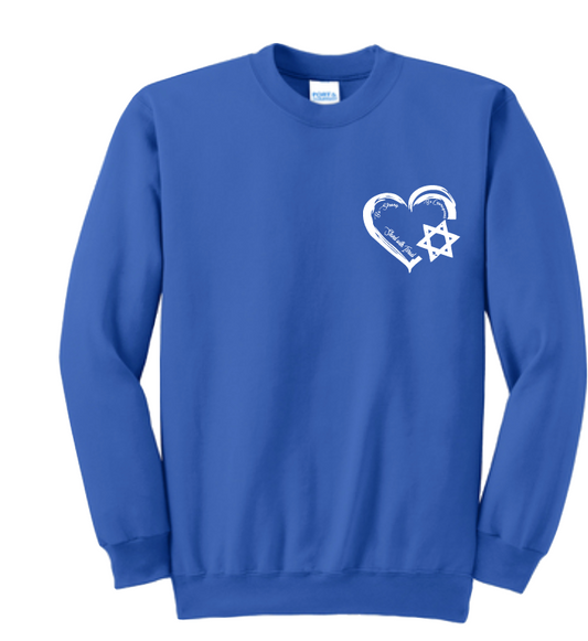 STAND WITH ISRAEL CREWNECK SWEATSHIRT