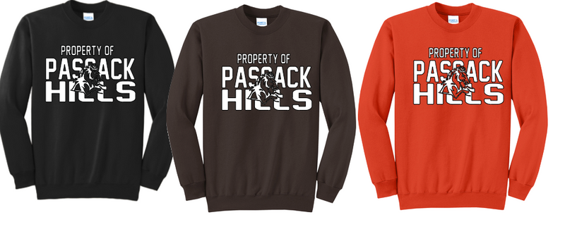 PASCACK HILLS BRONCOS CREWNECK