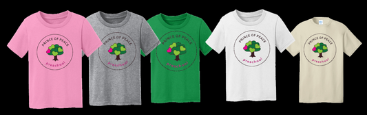 PRINCE OF PEACE PRESCHOOL TSHIRT ADULT