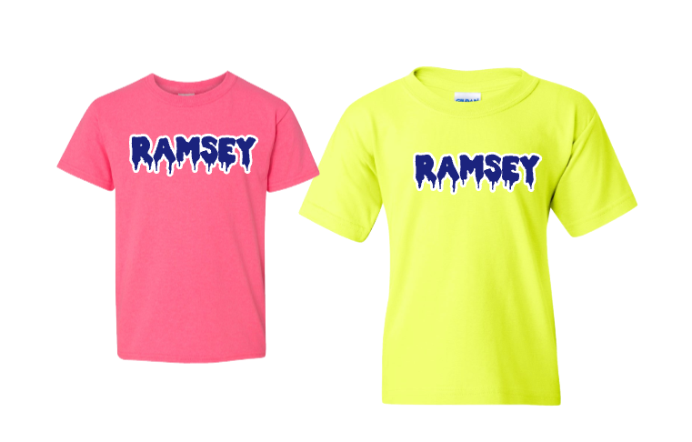 RAMSEY DRIPPING FONT TSHIRT