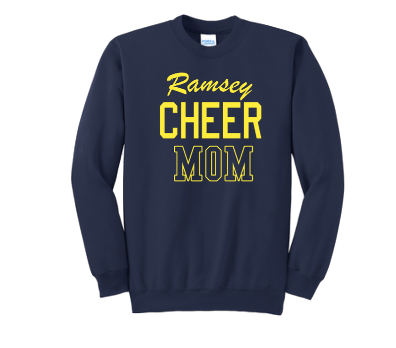 RAMSEY CHEER MOM CREWNECK