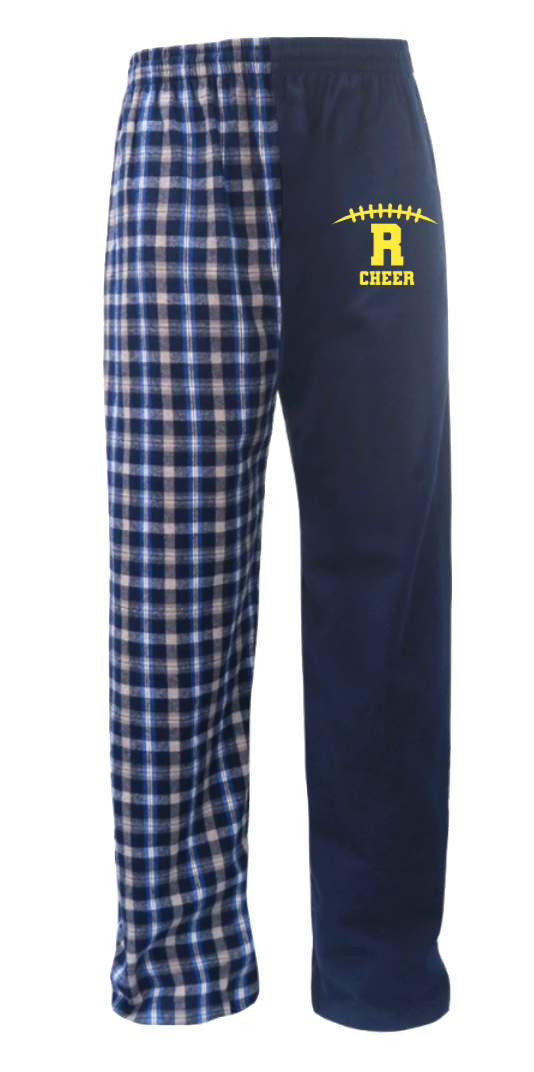 RAMSEY CHEER DUAL COLOR FLANNEL PANTS