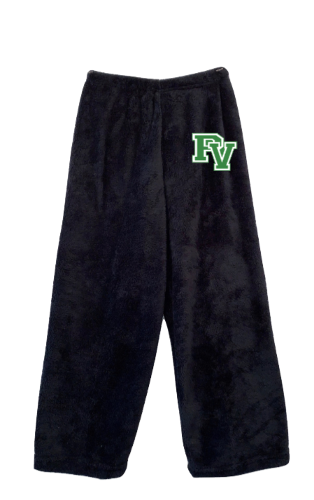 PASCACK VALLEY FUZZY PANTS WITH PATCH