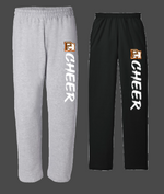 PASCACK HILLS CHEER OPEN BOTTOM SWEATPANTS