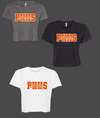 PASCACK HILLS CHEER  CROP TEE