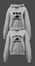 PARK RIDGE-EMERSON FOOTBALL WOMENS LACED HOODIE