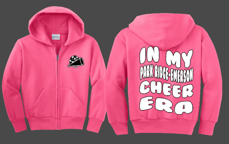 PARK RIDGE-EMERSON  CHEER PINK SWEATSHIRT