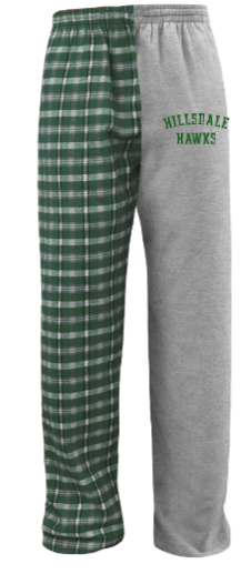 HILLSDALE HAWKS FLANNEL PANTS