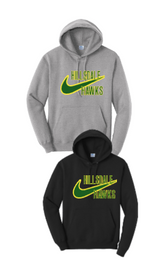 HILLSDALE HAWKS NIKE INSPIRED HOODIE