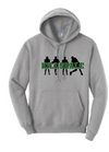 HILLSDALE HAWKS SPORTS SILHOUETTE HOODIE