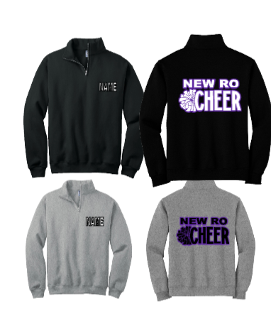 NEW RO CHEER 1/4 ZIP