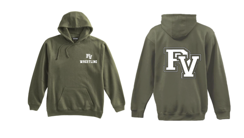 PV WRESTLING ARMY HOODIE