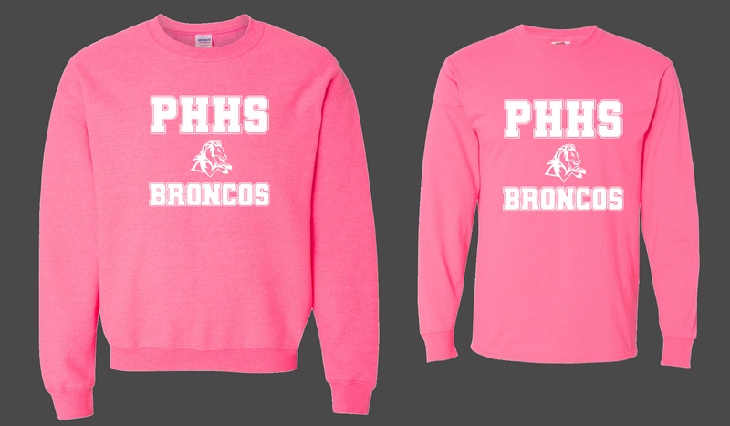 PASCACK HILLS PINK OUT SHIRTS