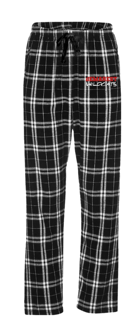 DEMAREST WILDCATS FLANNEL PANTS