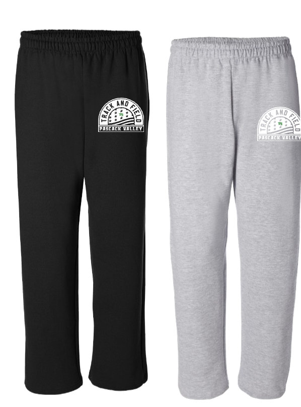 PASCACK VALLEY TRACK OPEN BOTTOM SWEATPANTS