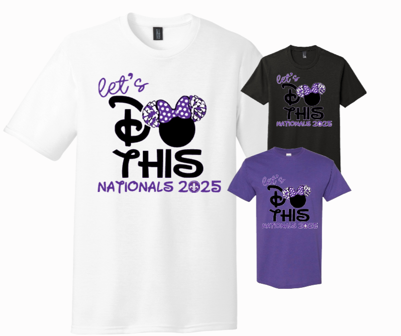 NEW RO CHEER DISNEY TSHIRT 1