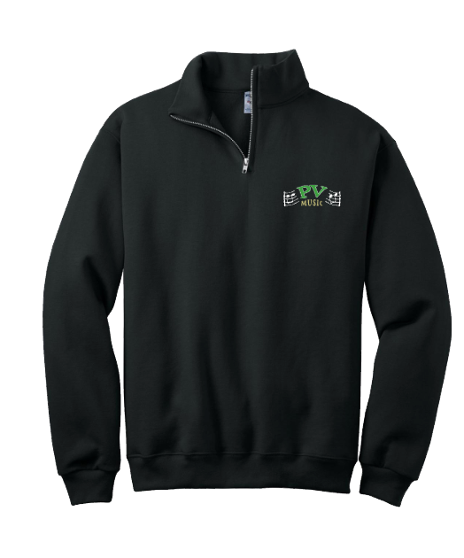 PASCACK VALLEY MUSIC 1/4 ZIP SWEATSHIRT