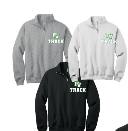 PASCACK VALLEY TRACK 1/4 ZIP SWEATSHIRT